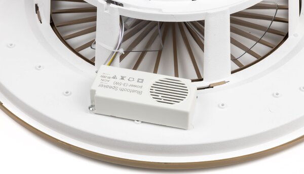 Noaton 11056CR (2024) Vega, kávová, stropní ventilátor se světlem (Zánovní)
