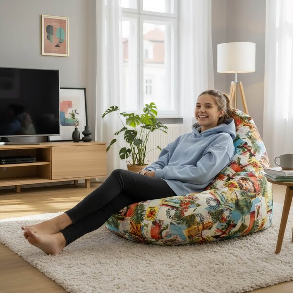 Designový sedací vak Primabag Glamour design cuba