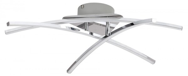 Rabalux 2504 LED přisazené stropní svítidlo Alexis 1x21W | 1500lm | 4000K - chrom