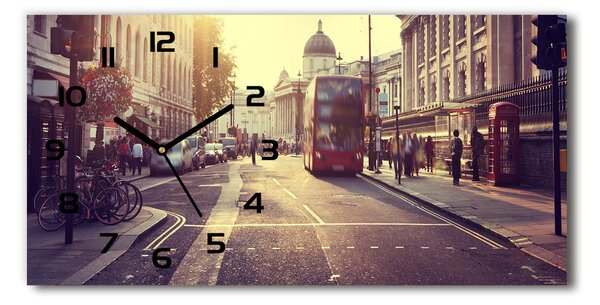 Moderní skleněné hodiny na stěnu Londýn pl_zsp_60x30_f_108954795