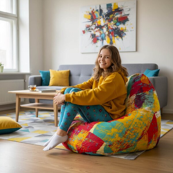 Designový sedací vak Primabag Glamour design fresh