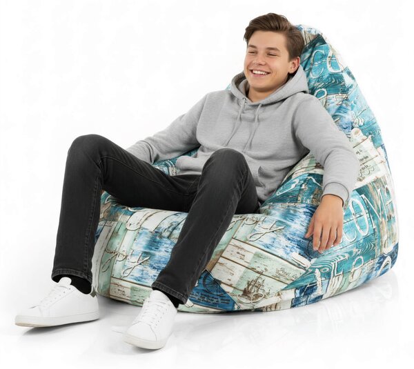 Designový sedací vak Primabag Glamour design hampton