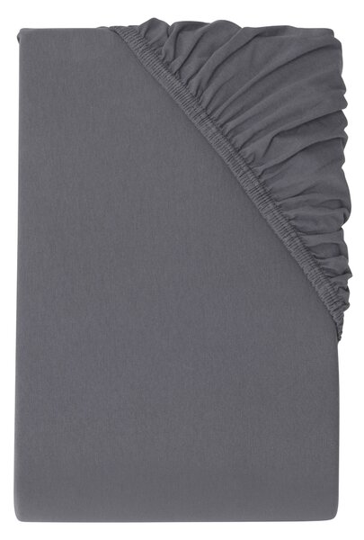 Sansibar Napínací prostěradlo, 180-200 x 200 cm (antracitová) (100397381002)