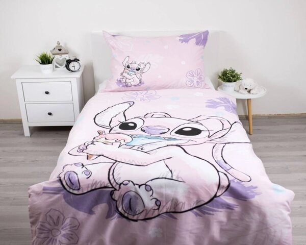 Jerry Fabrics Povlečení Lilo a Stitch Ice cream 140x200, 70x90 cm