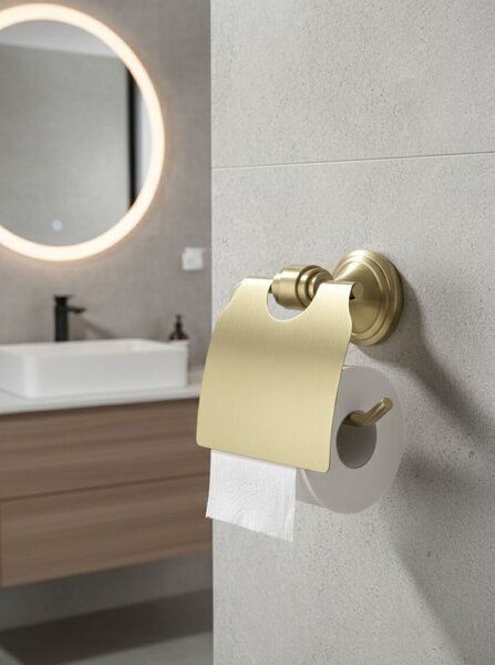 Držák na toaletní papír 1608 Aristo Brushed Gold