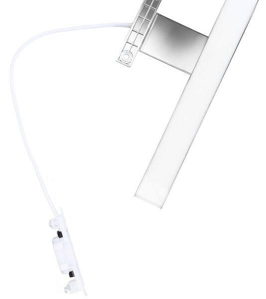 SOLIGHT LED koupelnové osvětlení nad zrcadlo 3v1 12W, 780lm, 4000K, IP44, 60cm, chrom