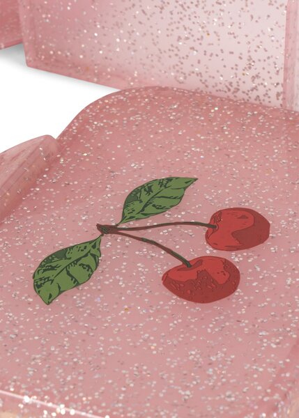 Svačinový box Cherry Glitter