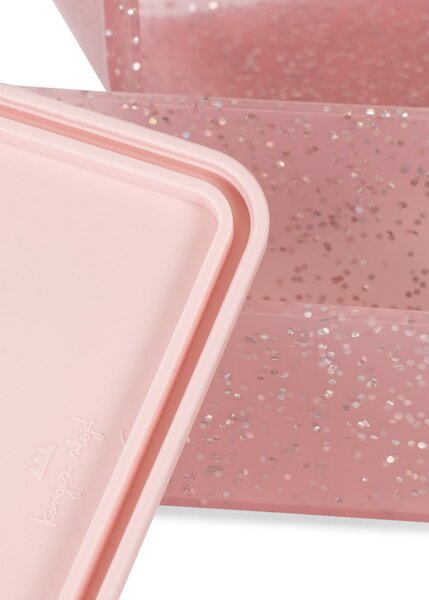 Svačinový box Cherry Glitter