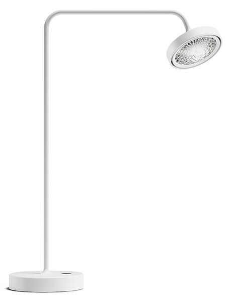 Stolní lampa Sigor, Nivo, stmívatelné, Bílá, Obývací pokoj, Hliník, Moderní