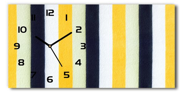 Moderní skleněné hodiny na stěnu Pásky pozadí pl_zsp_60x30_f_121012765