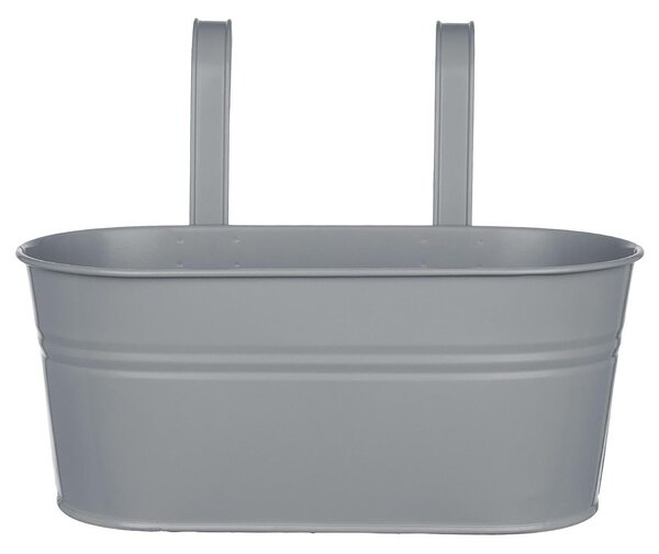 ZINC Truhlík k zavěšení 33 cm - šedá