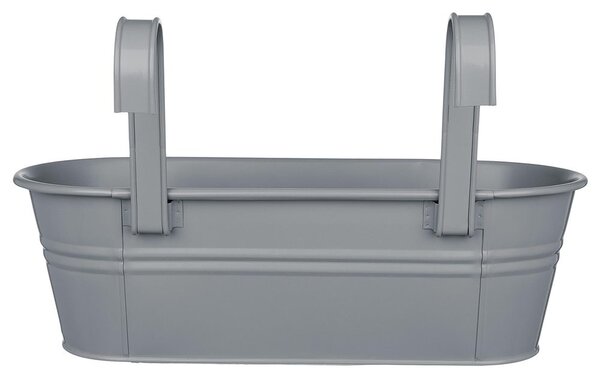 ZINC Truhlík k zavěšení 50 cm - šedá