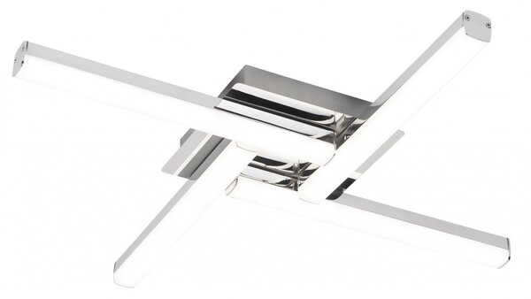 Rabalux 5896 LED přisazené stropní svítidlo Antonia 1x24W | 2200lm | 4000K | IP44 - chrom