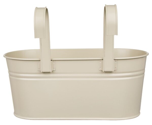 ZINC Truhlík k zavěšení 33 cm - béžová