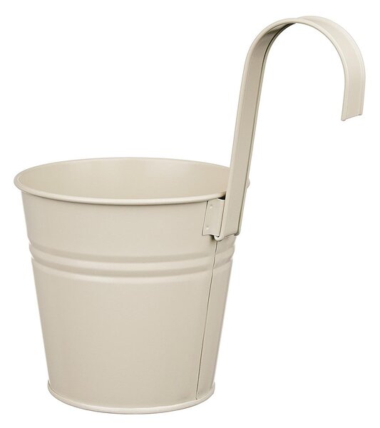 ZINC Květináč k zavěšení 16 cm - béžová
