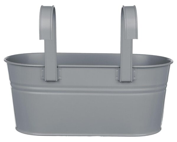 ZINC Truhlík k zavěšení 33 cm - šedá