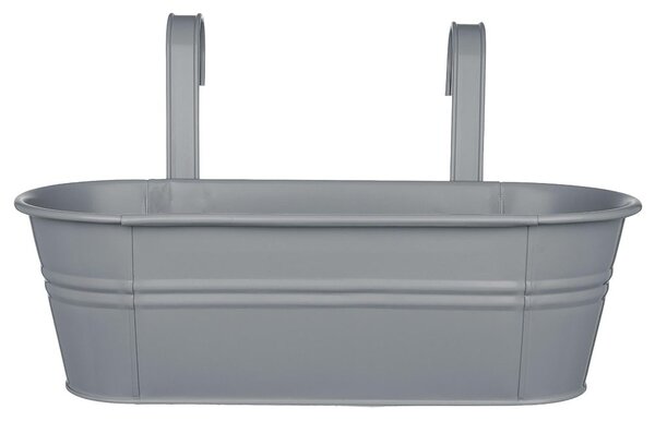 ZINC Truhlík k zavěšení 50 cm - šedá