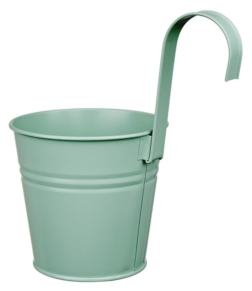 ZINC Závěsný květináč 16 cm - sv. zelená