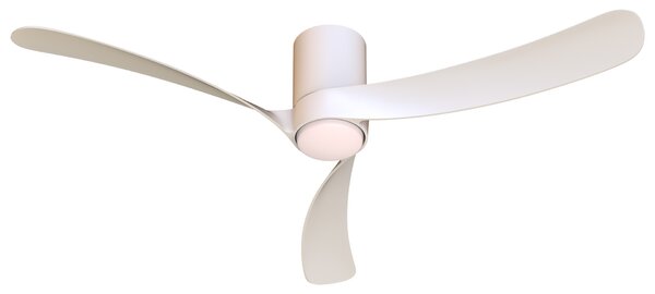 Mantra 9492 Nemo II L, lopatkový ventilátor se svítidlem a dálk. ovladačem, LED 19W 3000-5000K, bílá, průměr 132cm