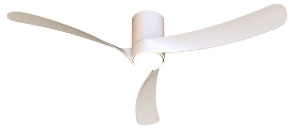 Mantra 9492 Nemo II L, lopatkový ventilátor se svítidlem a dálk. ovladačem, LED 19W 3000-5000K, bílá, průměr 132cm