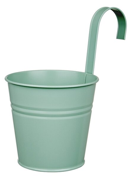 ZINC Závěsný květináč 16 cm - sv. zelená