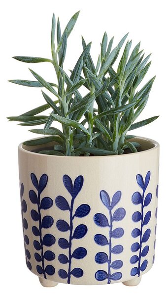 NEW DELFT Květináč lístky 13,5 cm