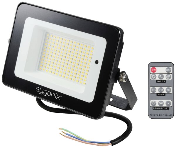 Sygonix SY-5995284 venkovní LED reflektor s PIR detektorem Energetická třída (EEK2021): C (A - G) 30 W Barvy světla (LED svítidlo): neutrální bílá