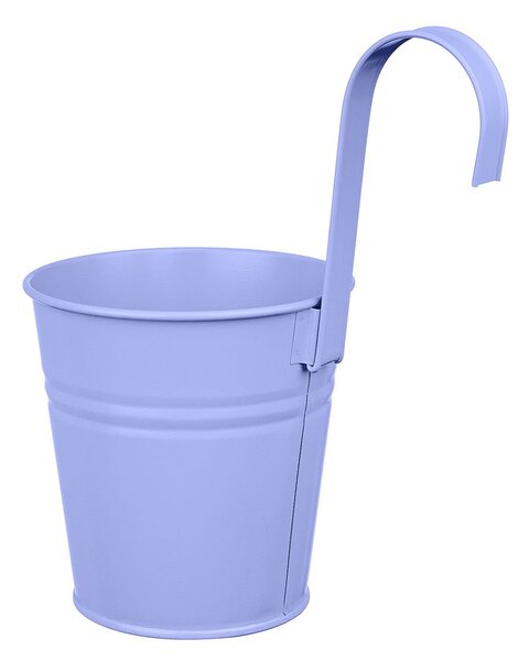 ZINC Závěsný květináč 16 cm - fialová