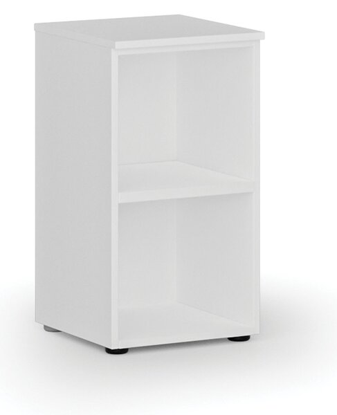 Kancelářský regál PRIMO WHITE, 400 x 420 x 740 mm, bílá