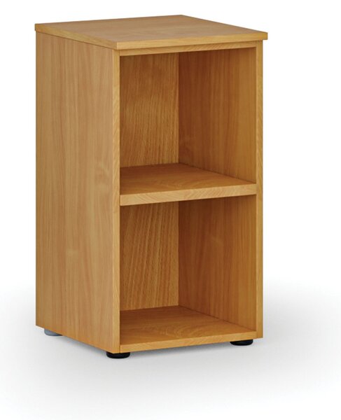 Kancelářský regál PRIMO WOOD, 400 x 420 x 740 mm, buk
