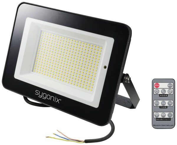 Sygonix SY-5995286 venkovní LED reflektor s PIR detektorem Energetická třída (EEK2021): C (A - G) 100 W Barvy světla (LED svítidlo): neutrální bílá