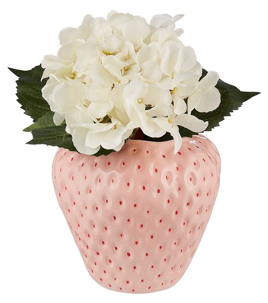 STRAWBERRY Váza 16 cm - růžová