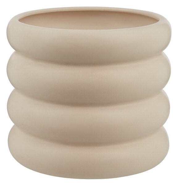 HOOP Květináč 18 cm - béžová