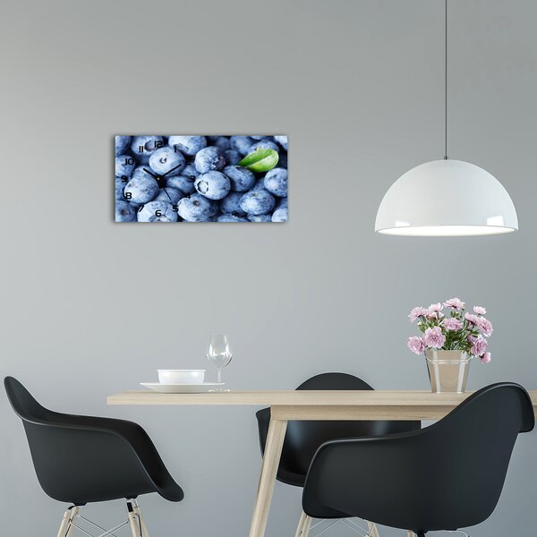 Moderní skleněné hodiny na stěnu Borůvky pl_zsp_60x30_f_134474238