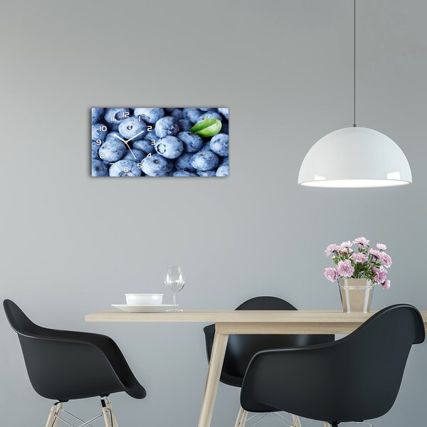 Moderní skleněné hodiny na stěnu Borůvky pl_zsp_60x30_f_134474238