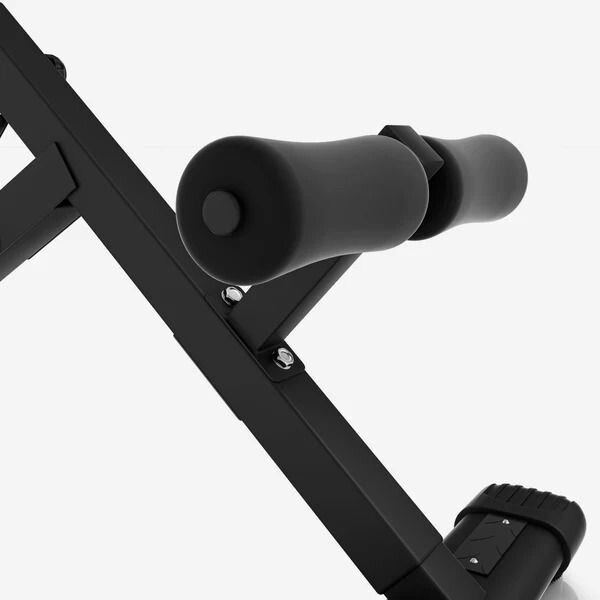 Gorilla Sports Hyperextenzní lavička skládací, černá