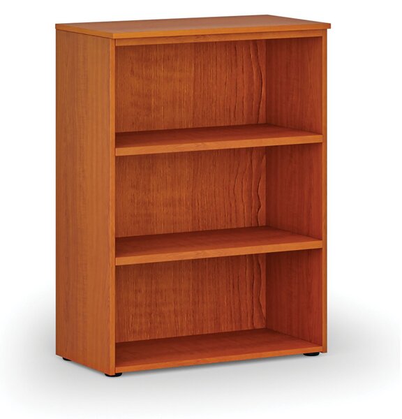 Kancelářský regál PRIMO WOOD, 800 x 420 x 1087 mm, třešeň