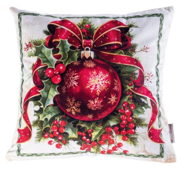 Sada 3 ks povlaků na polštářky CHRISTMAS STAR 45 x 45 cm
