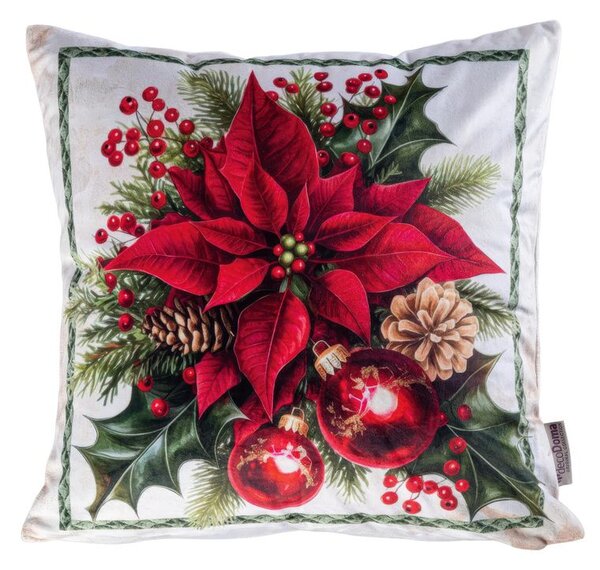 Sada 3 ks povlaků na polštářky CHRISTMAS STAR 45 x 45 cm