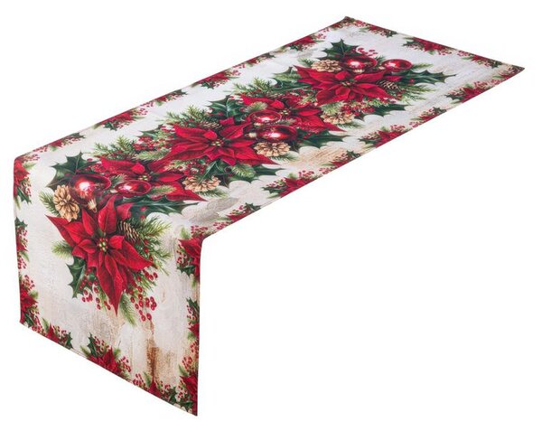Sada 4 ks prostírání a stolního běhounu s teflonovou úpravou CHRISTMAS STAR