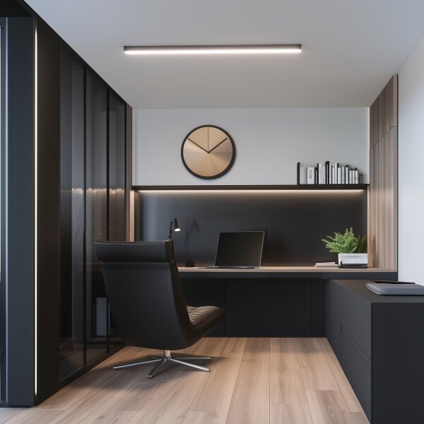Brilagi-LED Stropní přisazené závěsné svít SYNODICO LED/30W/230V 4000K černá