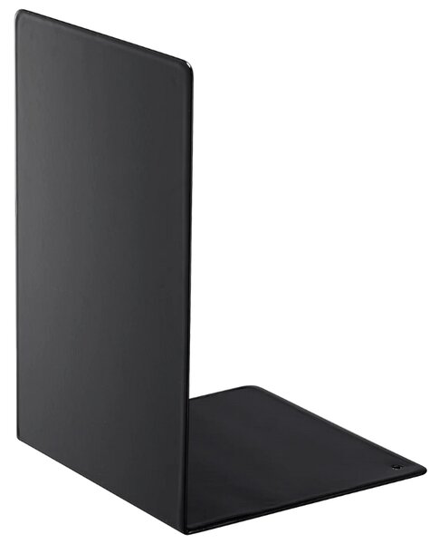 Set dvou černých kovových zarážek na knihy Yamazaki Tower 18 cm