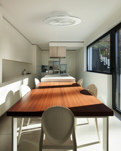 Mantra 6705 Alisio, stropní svítidlo s ventilátorem a dálkovým ovladačem, LED 70W 2700K-5000K, bílá, průměr 63cm
