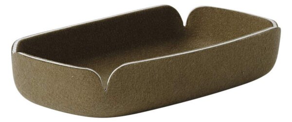 Muuto Koš Restore Tray 28x15, brown green