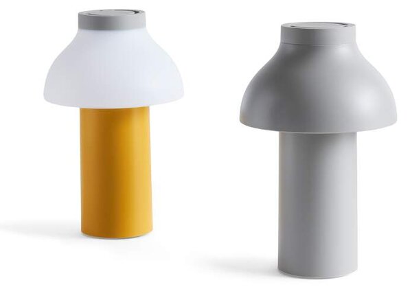 HAY Přenosná stolní lampa PC Portable No. 2, cool grey AE913