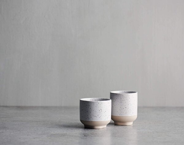 Bolia Hrnek Forma Mug 35cl 2ks, white/sand