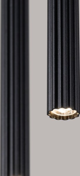 Sollux SL.1867 - Lustr na lanku ARCHE 2xG9/8W/230V černá