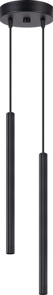 Sollux SL.1867 - Lustr na lanku ARCHE 2xG9/8W/230V černá