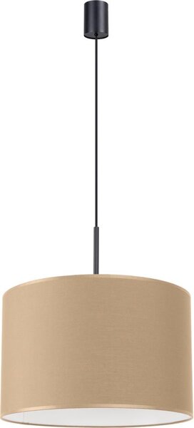Sollux SL.1849 - Lustr na lanku NEVIA 1xE27/15W/230V pr. 40 cm taupe