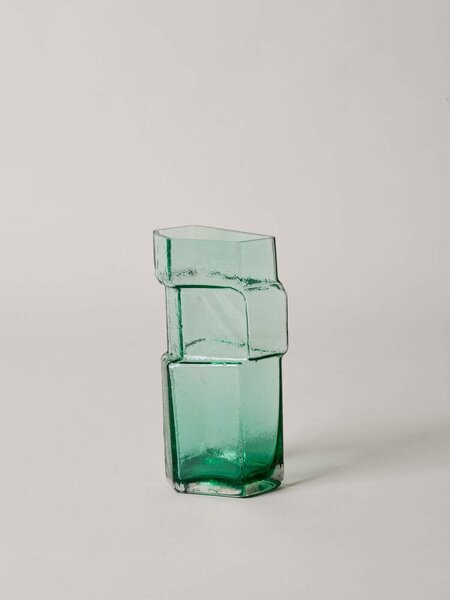 Ferm Living Váza Muro H23, recycled green